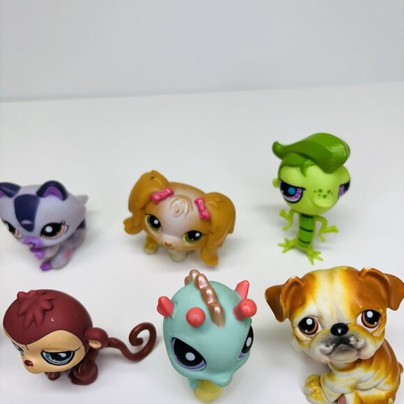 Lot Of 18 LPS Littlest Pet Shop Animals AUTHENTIC Vtg Figures 2004-07 Dogs Cats - Picture 5 of 16